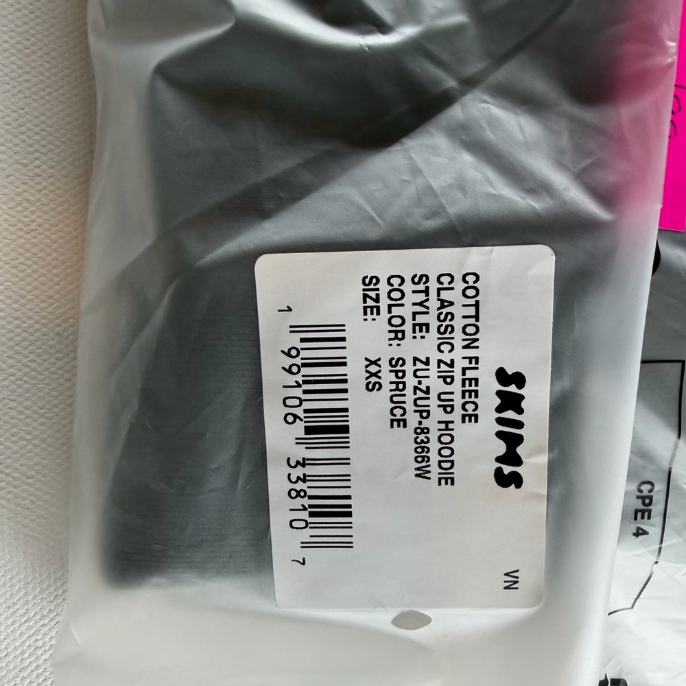 SKIM CLASSIC ZIP UP HOODIE Spruce NEW - Picture 9 of 10